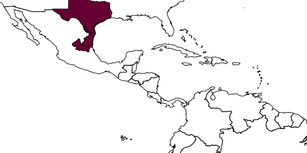 map of Perdita missionis     Timberlake, 1958